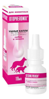 Капли ушные Отоферонол для кошек и собак 10 мл