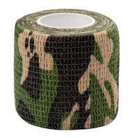 VETЗАБОТА Бинт ветеринарный самофиксирующийся 5 см х 4,5 м милитари зеленый