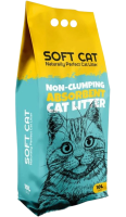 Soft Cat Наполнитель впитывающий Без запаха 10 л