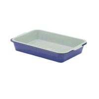 Zooexpress Туалет лоток с сеткой Адам низкие ножки Фиолетовый