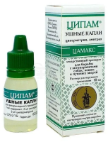 Ципам ушные капли 10 мл.