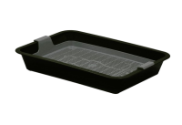 Zooexpress Туалет лоток с сеткой КИС малый Черный