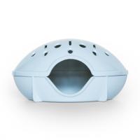 Zooexpress Домик для хомяка без дверцы Голубой