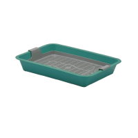 Zooexpress Туалет лоток с сеткой КИС малый Зеленый