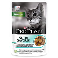 Pro Plan Cat Sterilised Океаническая рыба в желе 85 g