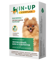 Капли IN-UP (ИН-АП) complex для щенков и собак весом до 5 кг 0,5 мл 1 пипетка