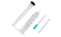 Шприц 3-х компонентный с иглой 0,8х38 мм 21G одноразовый 10 мл