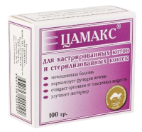 Цамакс для кастрированных котов и стерилизованных кошек 100 гр