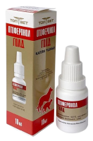 Капли ушные Отоферонол Голд для лечения отодектоза у кошек и собак 10 мл