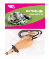 Игрушка VEDA Фитомышь с кошачьей мятой для кошек