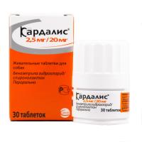 Кардалис 2.5мг/20мг таблетки 30 шт