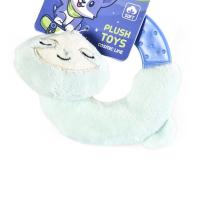 Pet Star Игрушка для собак Колечко плюшевое с пищалкой 11 см