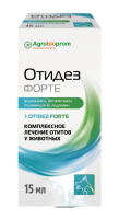 Pchelodar Отидез ФОРТЕ ушные капли для животных 15 мл