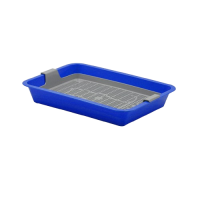 Zooexpress Туалет лоток с сеткой КИС малый Синий