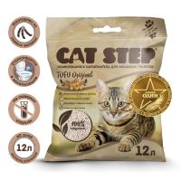 Cat Step комкующийся растительный Tofu Original 12 л