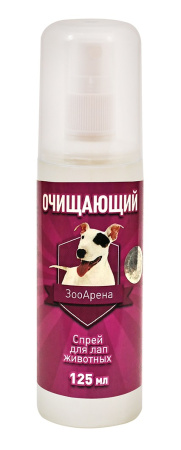 Pchelodar ЗооАрена Очищающий спрей для лап 125 ml