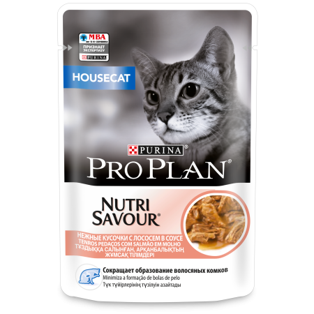 Pro Plan Housecat Лосось в соусе 85 g
