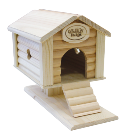 Green Farm Избушка на курьих ножках для мелких грызунов