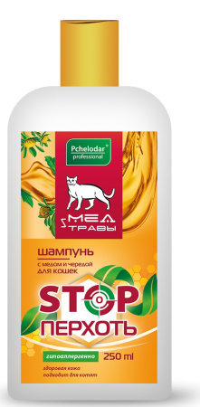 Pchelodar Шампунь Stop Перхоть с Мёдом и Чередой 250 ml