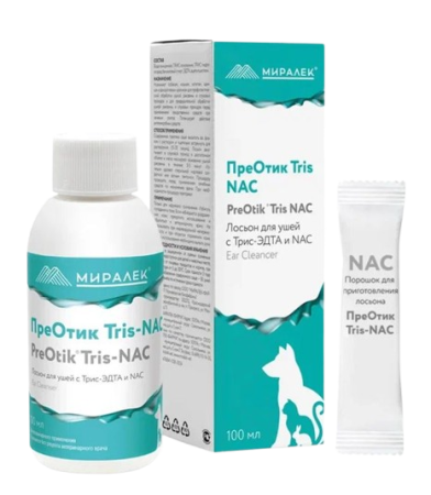 Преотик TRIS-NAC Лосьон для ушей 100 мл