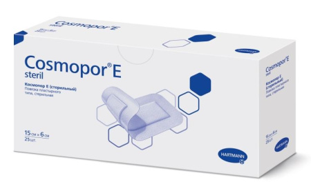 Повязка Cosmopore E Steril самоклеящаяся послеоперационная 15*6 см 1 шт