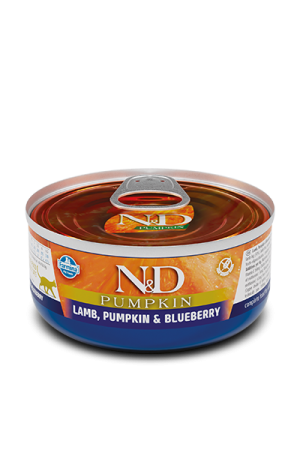 Farmina N&D Cat Pumpkin Lamb & Blueberry Wet Food 70 g
