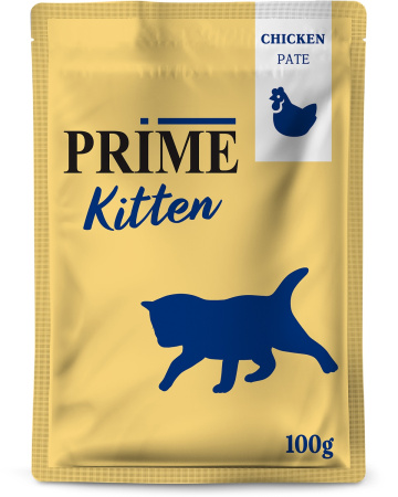 Prime Kitten Курица паштет 100 g для котят