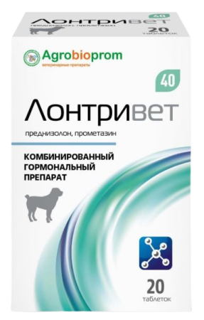 Pchelodar Лонтривет 40 мг комбинированный гормональный препарат 20 таблеток