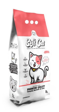Soft Cat Наполнитель комкующийся бентонитовый Без запаха 5 л