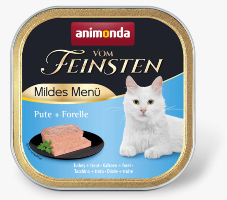 Animonda Vom Feinsten Mildes Menu Индейка с форелью 100 g для кошек