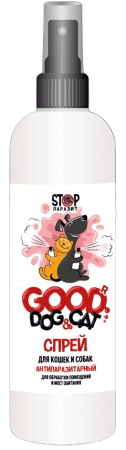Good Dog&Cat Спрей Stopпаразит для обработки мест обитания 150 мл