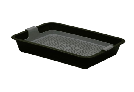 Zooexpress Туалет лоток с сеткой КИС малый Черный