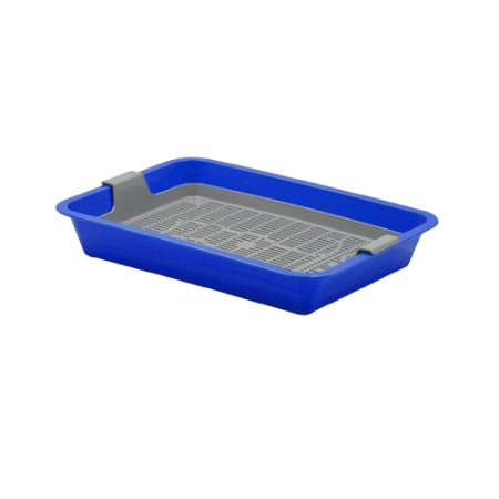 Zooexpress Туалет лоток с сеткой КИС малый Синий