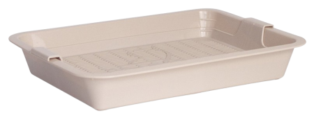 Zooexpress Туалет лоток с сеткой КИТТИ малый Бежевый