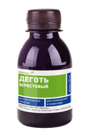 Деготь берестовый березовый 100 мл
