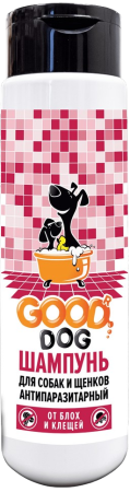 Good Dog Антипаразитарный шампунь от блох и клещей 250 мл