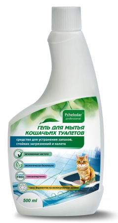 Pchelodar Гель для мытья кошачьих туалетов 500 ml