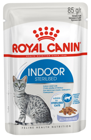 Royal Canin Indoor Sterilised в желе 12 шт х 85 g