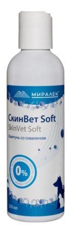 Шампунь SkinVet (СкинВет) Soft (со скваленом) 200 мл