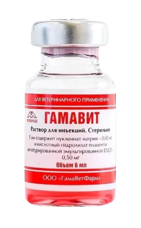 Гамавит Раствор для инъекций 6 мл