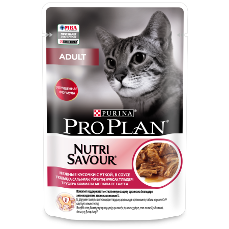 Pro Plan Cat Adult Утка в соусе 85 g