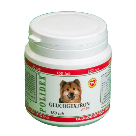 Кормовая добавка Polidex Glucogextron plus 150 таблеток