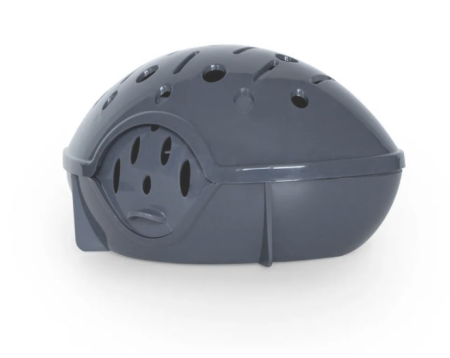 Zooexpress Домик для хомяка с дверцей Серый