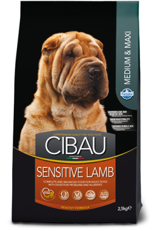 Farmina Cibau Sensitive Lamb Medium/Maxi 2,5 kg