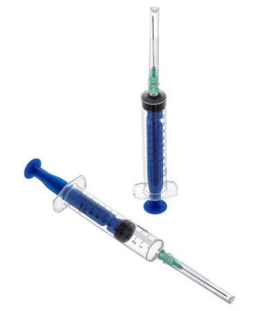 Шприц MedWay 3-х компонентный с иглой 0,8х40 мм 21GХ1 одноразовый 10 мл