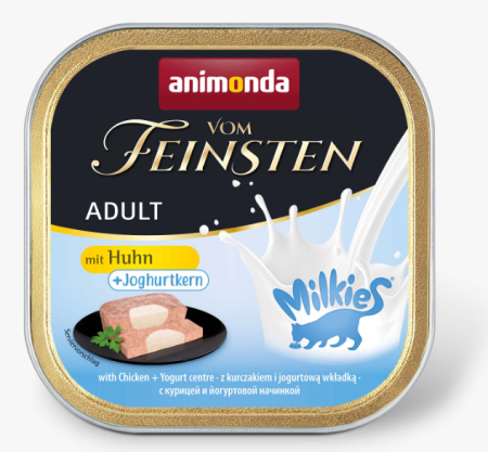 Animonda Vom Feinsten Milkies с Курицей и Йогуртовой начинкой 100 g