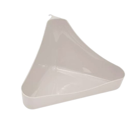 Zooexpress Туалет угловой (16*9*8,5 см) для грызунов Бежевый