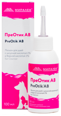 Преотик АВ Лосьон для ушей 100 мл