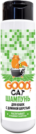 Good Cat Шампунь для длинной шерсти распутывает и ухаживает 250 ml